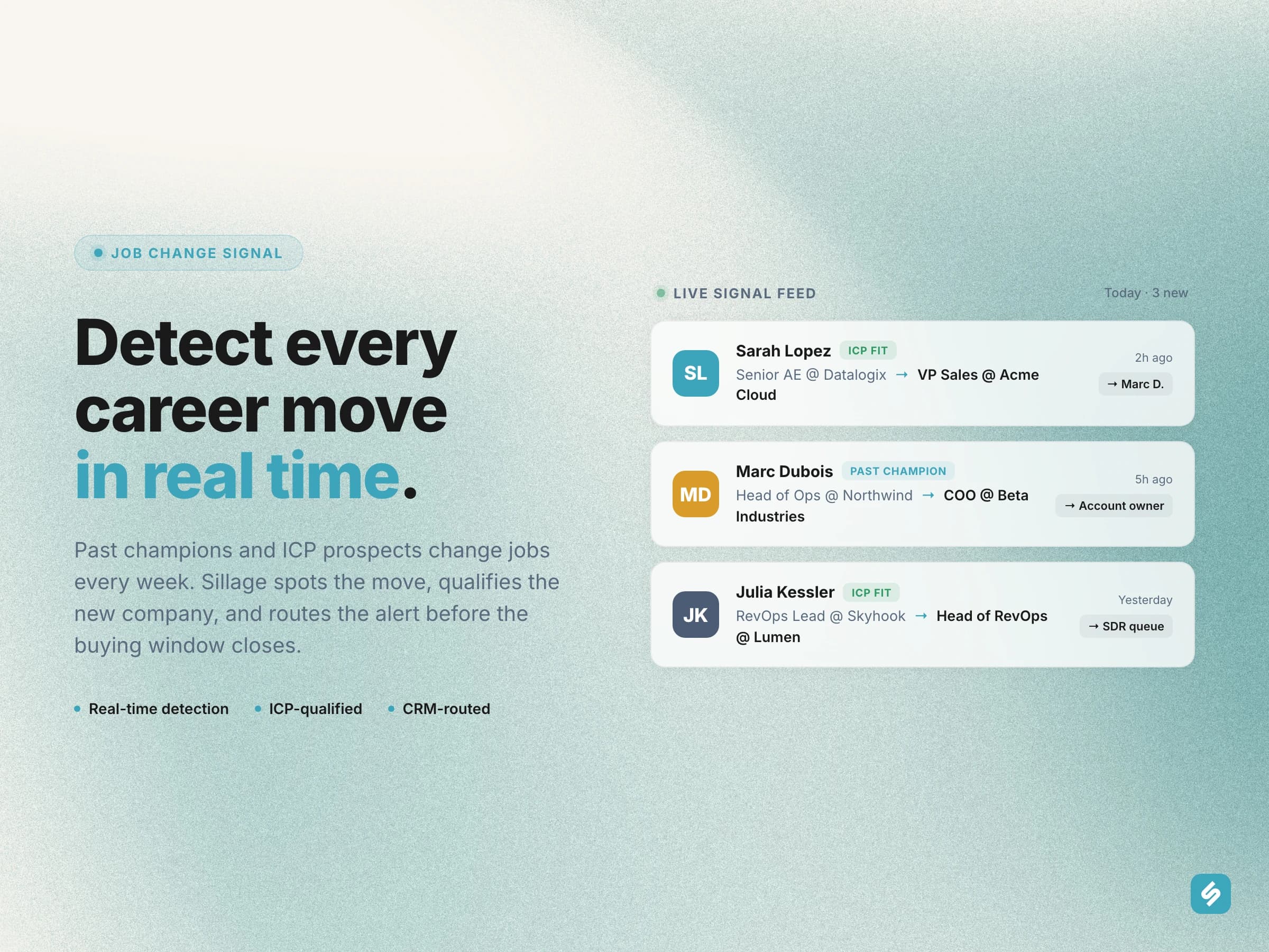 Job Change Alerts Software - Detect Every Career Move in Real Time