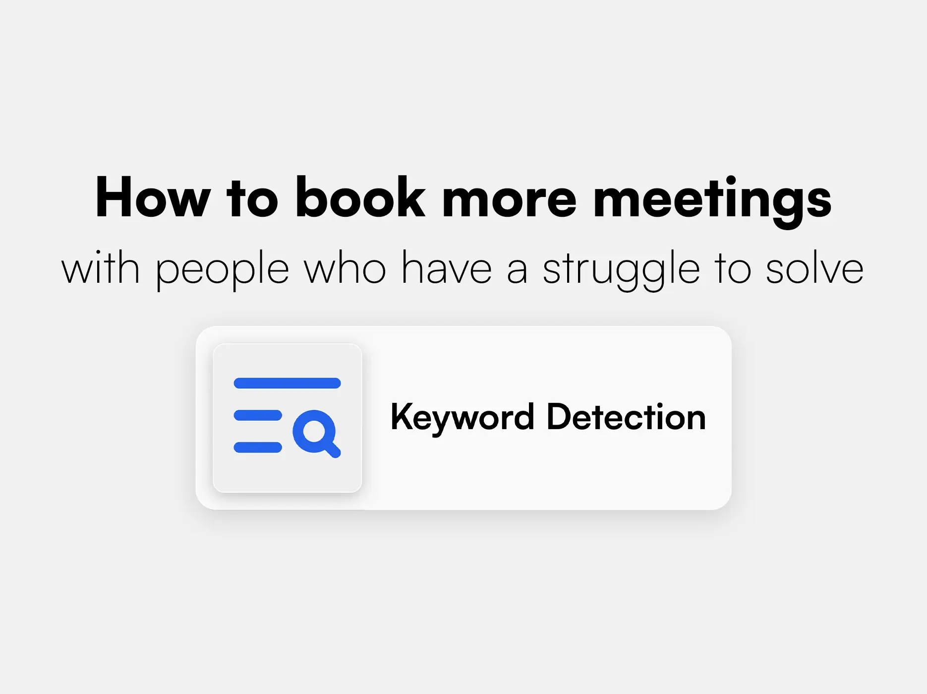 Detect prospects who publicly post about their pain points on LinkedIn
